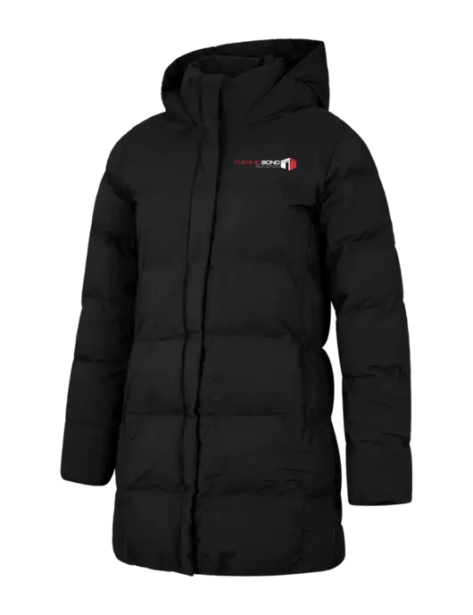 Mercer+Mettle Womens Deep Black Puffy Parka  w/Thermo Bond Logo