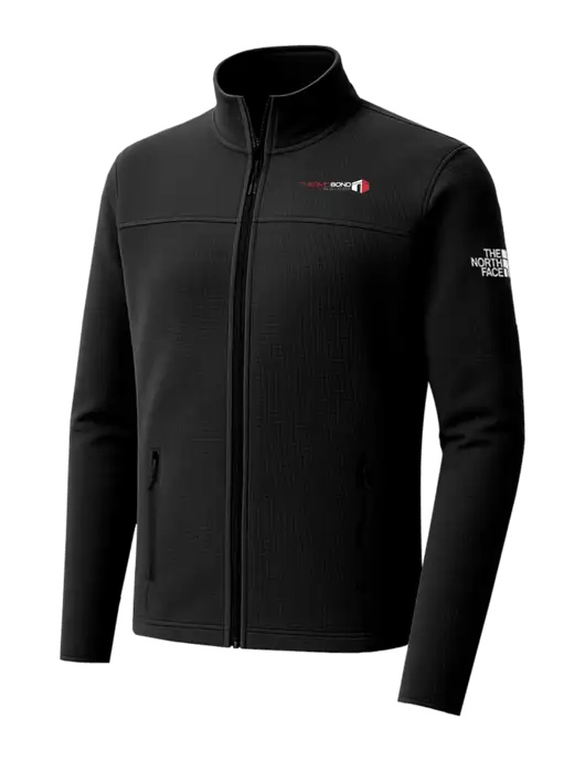 The North Face Aim Full-Zip Black Fleece Jacket w/Thermo Bond Logo