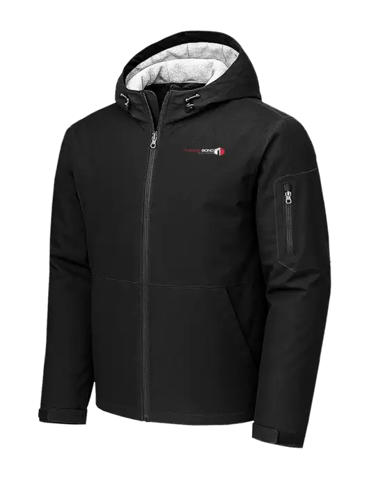 Waterproof Insulated Black Jacket w/Thermo Bond Logo