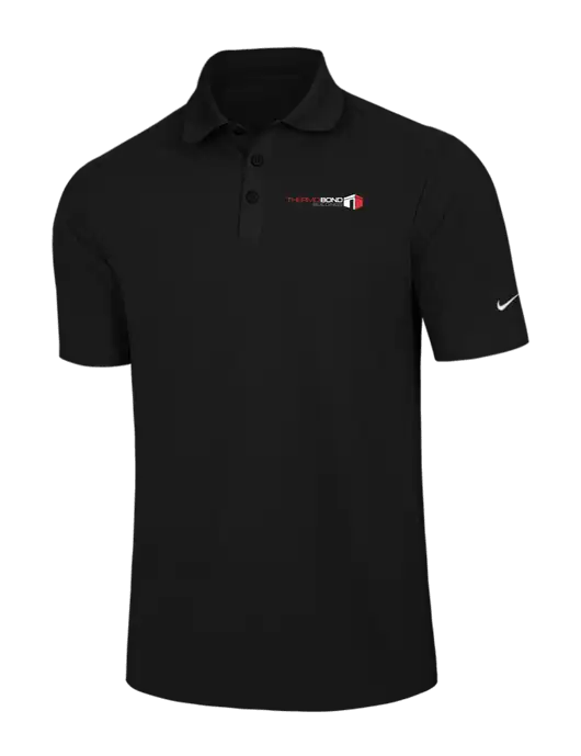 Nike Black Dri-FIT Classic Polo w/Thermo Bond Logo