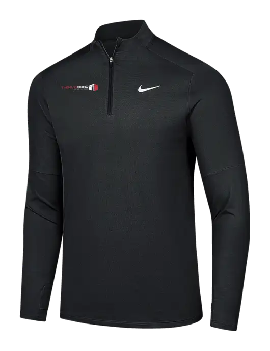 Nike Black Dri-FIT Element 1/2-Zip Pullover w/Thermo Bond Logo