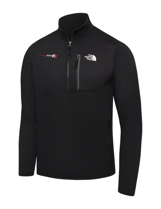 The North Face Black Skyline 1/2-Zip Fleece w/Thermo Bond Logo