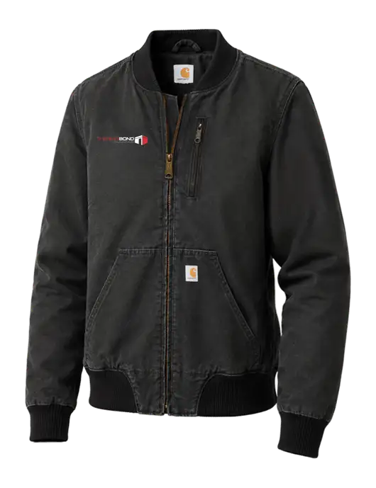 Carhartt Womens Black Rugged Flex Crawford Jacket w/Thermo Bond Logo