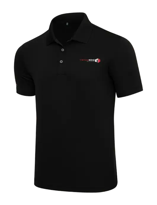 Adidas Black Performance Polo w/Thermo Bond Logo