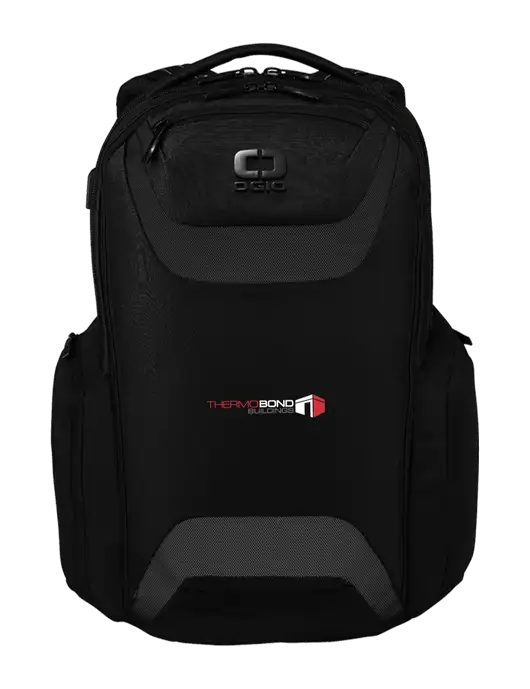 OGIO Black Charcoal Connected Pack w/Thermo Bond Logo