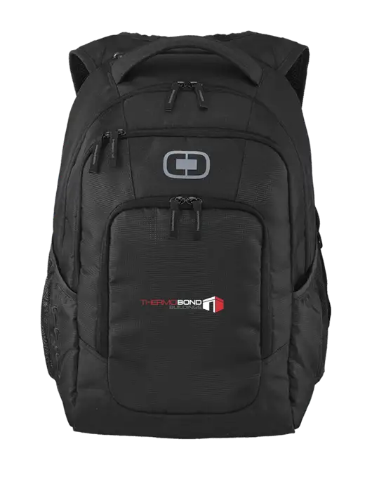 OGIO Black Logan Laptop Backpack
 w/Thermo Bond Logo