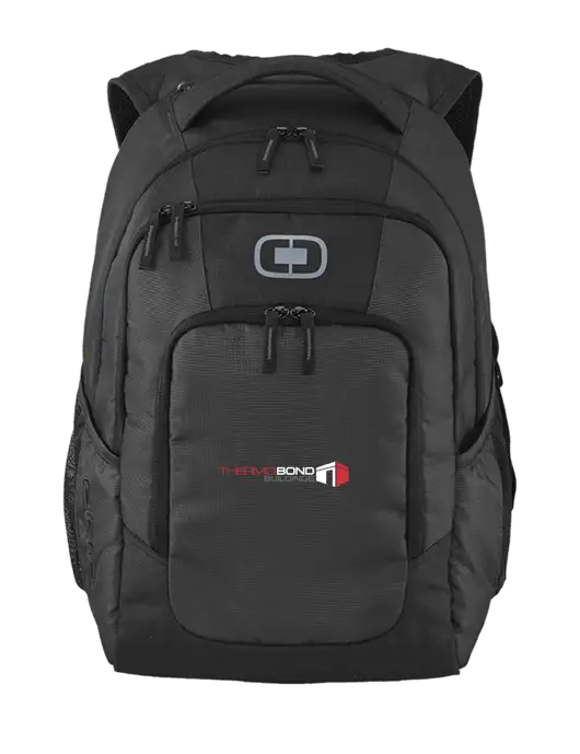 OGIO Diesel Grey Logan Laptop Backpack
 w/Thermo Bond Logo