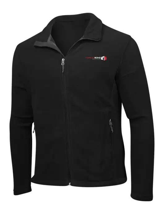 Black Fleece Jacket w/Thermo Bond Logo