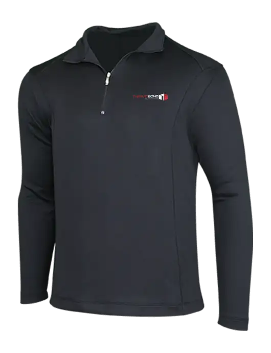 NIKE Black Sport Cover-Up w/Thermo Bond Logo