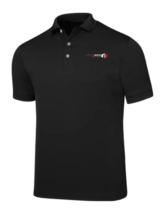 Callaway Ottoman Black Polo w/Thermo Bond Logo
