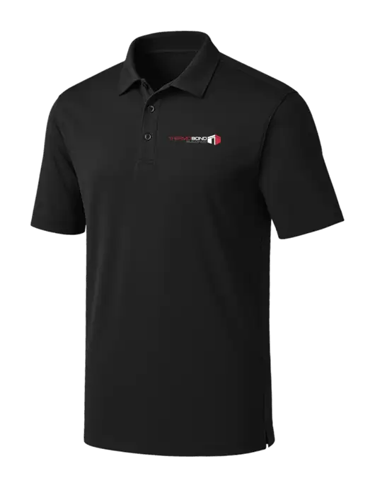 Black Silk Touch Performance Polo w/Thermo Bond Logo
