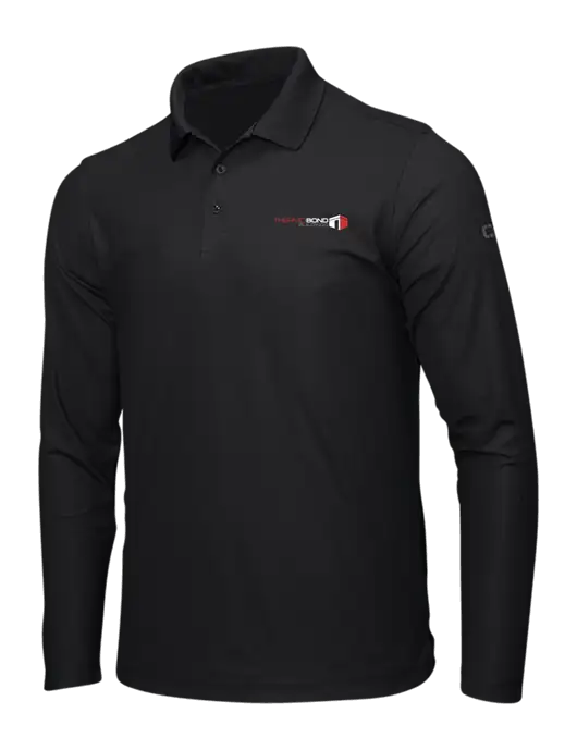 OGIO Blacktop Caliber 2.0 Long Sleeve Polo w/Thermo Bond Logo