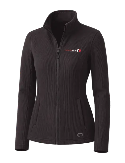 OGIO Blacktop Womens Grit Fleece Jacket w/Thermo Bond Logo