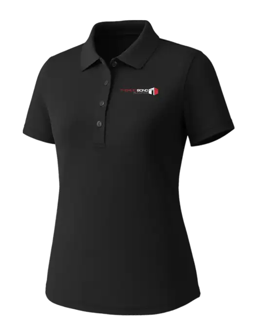 Callaway Womens Core Black Performance Polo w/Thermo Bond Logo