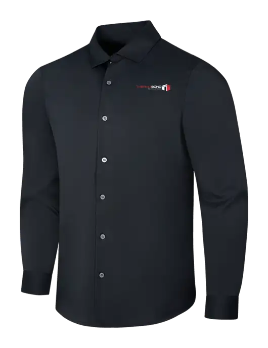 Black City Stretch Shirt w/Thermo Bond Logo