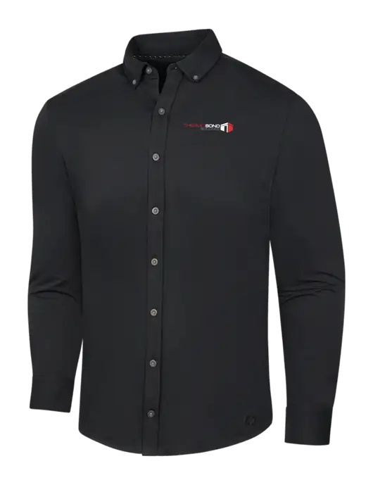OGIO Blacktop Modern Code Stretch Button-Up Shirt w/Thermo Bond Logo