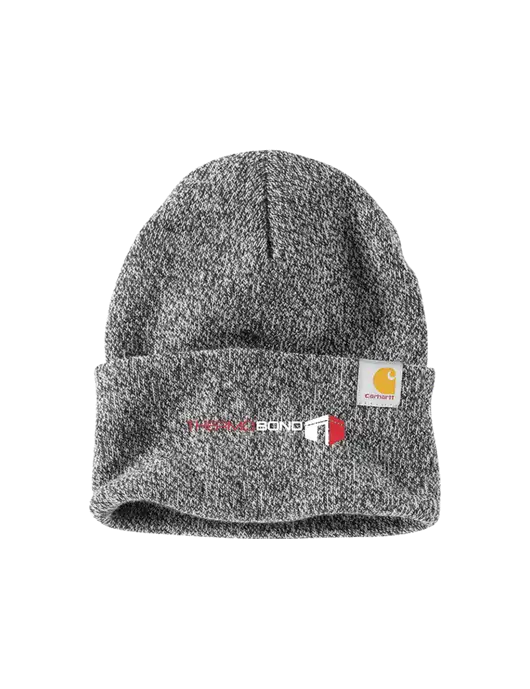 Carhartt Medium Grey Heather Watch Cap 2.0 w/Thermo Bond Logo
