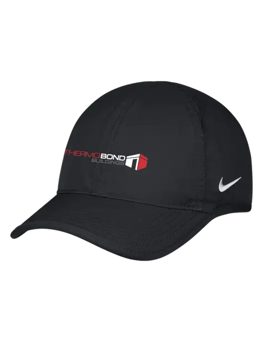 Nike Black Featherlight Cap w/Thermo Bond Logo